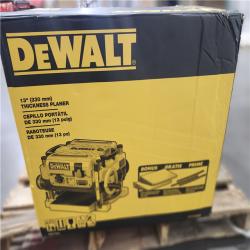 As-Is- DEWALT 13 2 Speed 3-Knife Thickness Planer