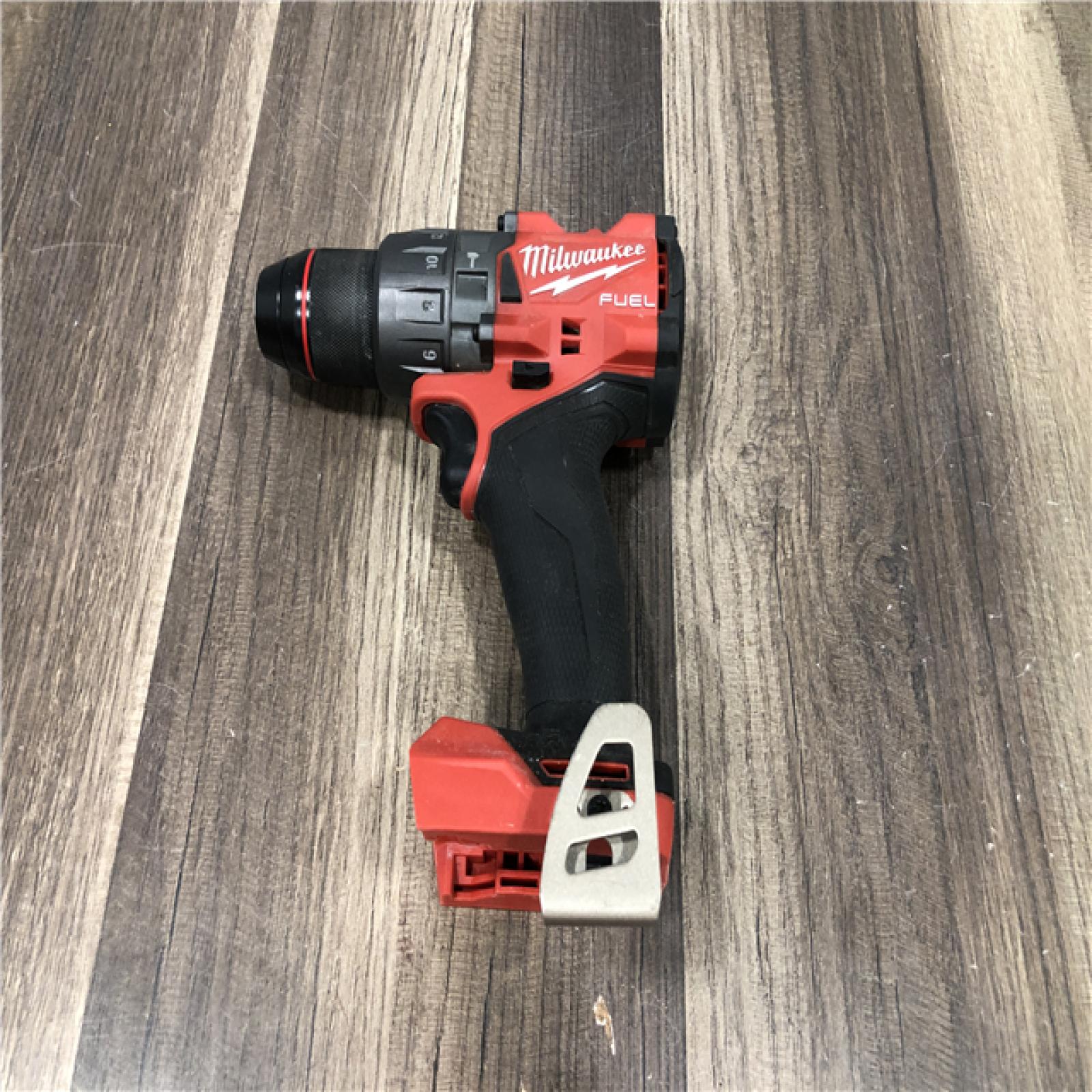 AS-IS Milwaukee FUEL 18V Lithium-Ion Brushless Cordless 1/2 in. Hammer Drill/Driver (Tool-Only)