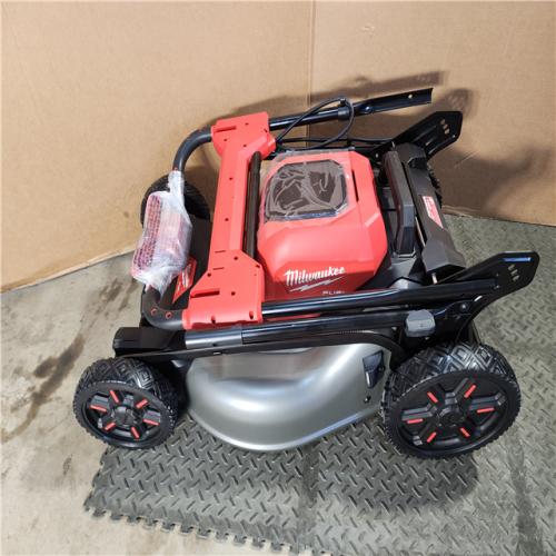 HOUSTON LOCATION - AS-IS (APPEARS LIKE NEW) M18 FUEL Brushless Cordless 21 in. Walk Behind Dual Battery Self-Propelled Mower W/(2) 12.0Ah Battery and Rapid Charger