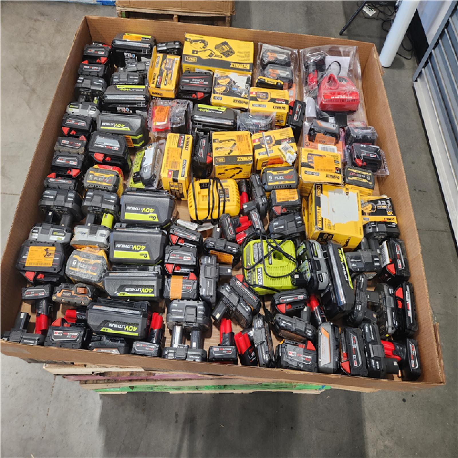 DALLAS LOCATION - AS-IS BATTERY PALLET