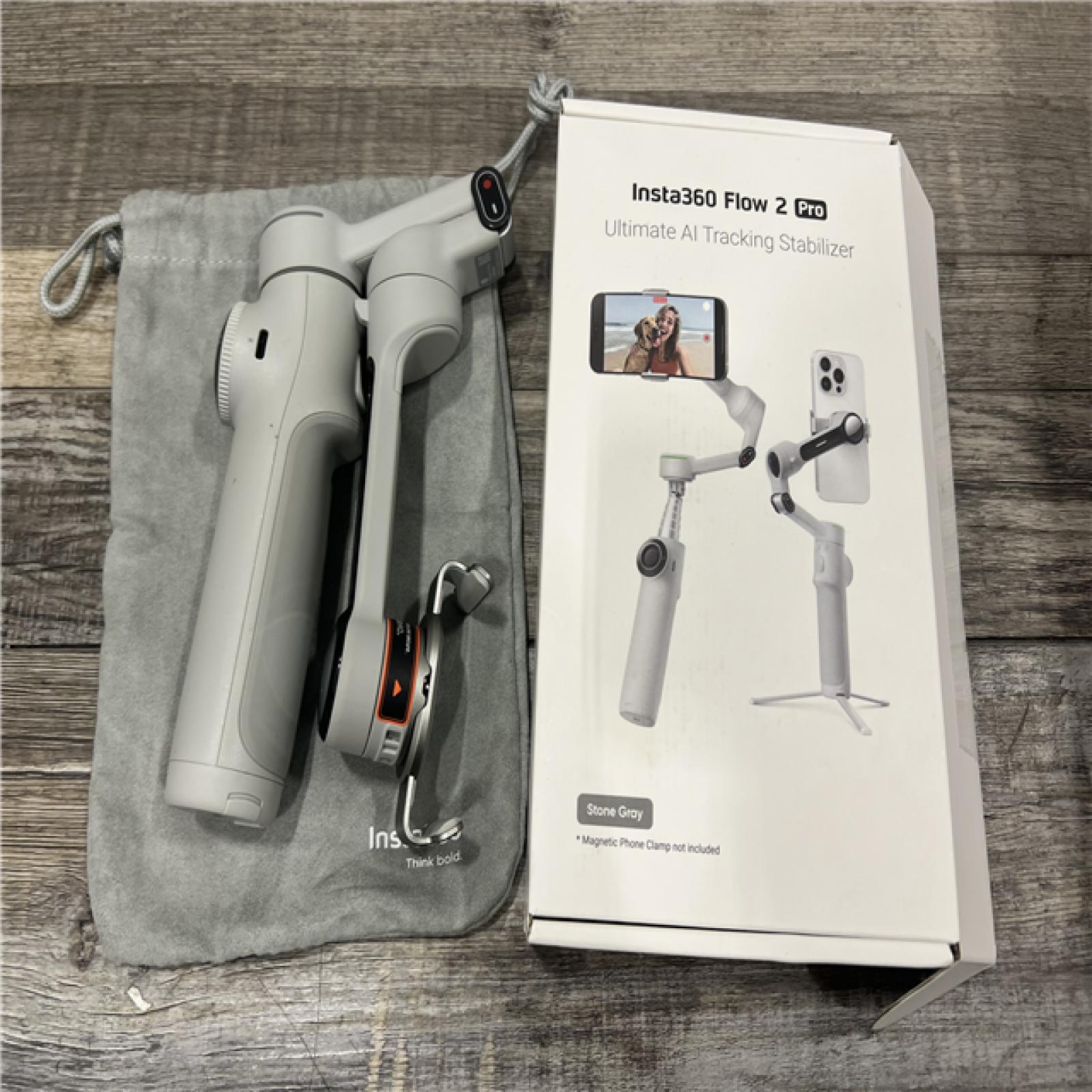 AS-IS Insta360 Flow 2 Pro Ultimate al Tracking Stabilizer