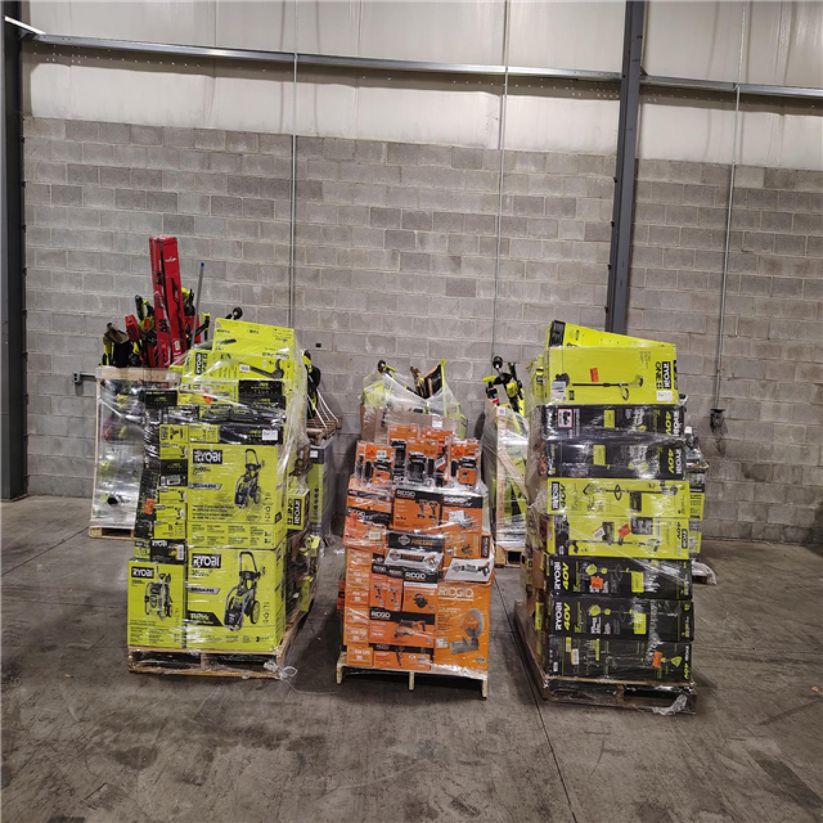 Pittston Location As-Is Power Tools Partial Truckload (8 Pallets) 8627-C