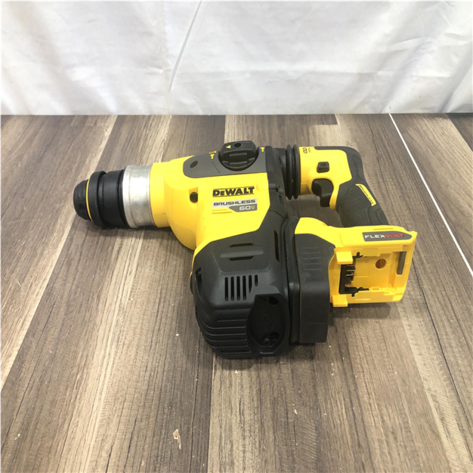 AS-IS DEWALT FLEXVOLT 60V MAX Cordless 1-1/4 in. SDS Plus Rotary Hammer (Tool Only)