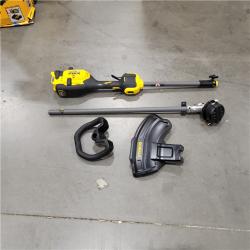 AS IS DEWALT FLEXVOLT 60V MAX 17 in. Cordless Battery Powered Attachment Capable Trimmer Kit with (1) FLEXVOLT 3 Ah Battery & Charger