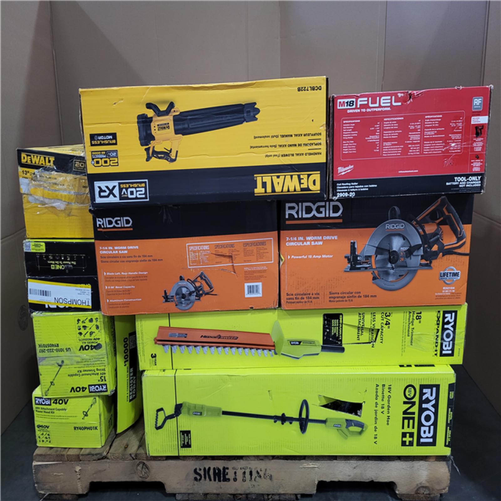 California AS-IS Tool Pallet
