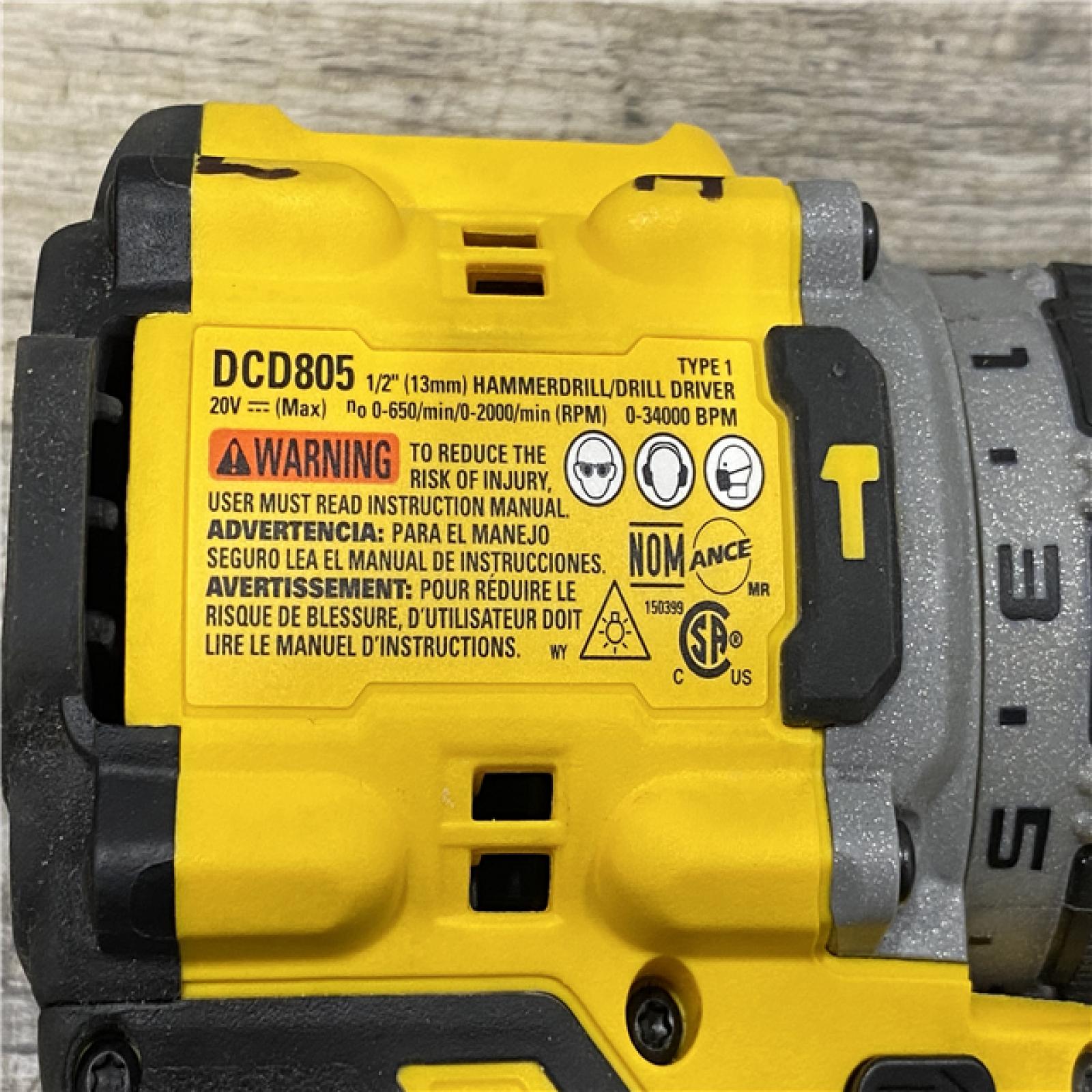 AS-IS DEWALT 20V Compact Cordless 1/2 in. Hammer Drill (Tool-Only)