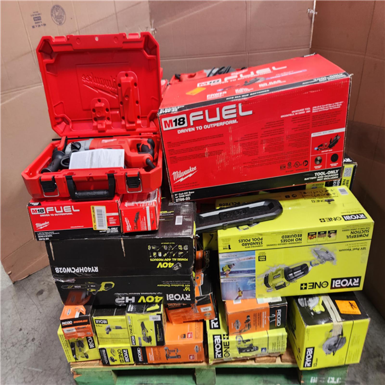 CALIFORNIA AS-IS TOOL PALLET