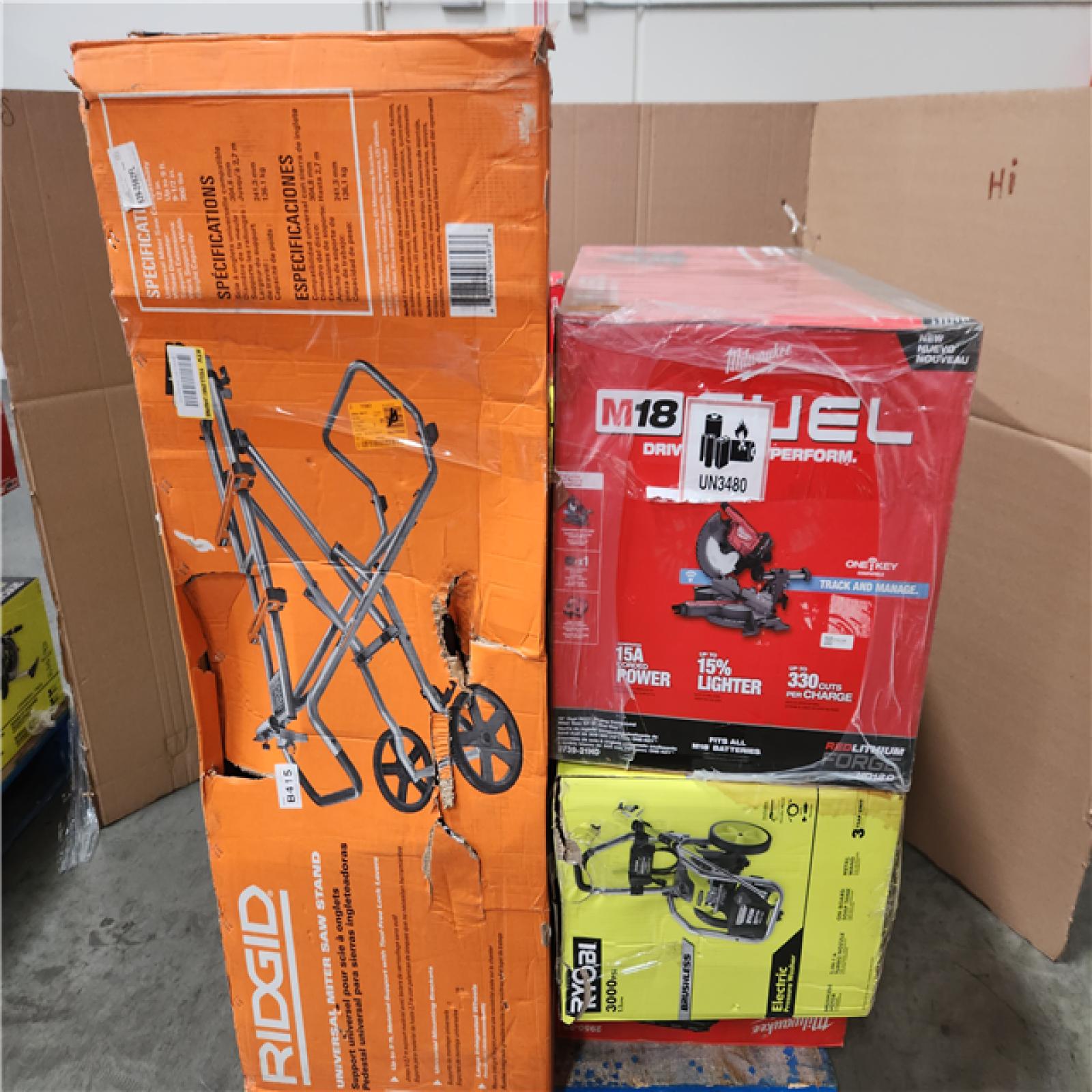 CALIFORNIA AS-IS TOOL PALLET