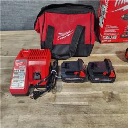 HOUSTON LOCATION - AS-IS Milwaukee M18 18V Cordless Brushed 2 Tool Drill/Driver and Impact Driver Kit
