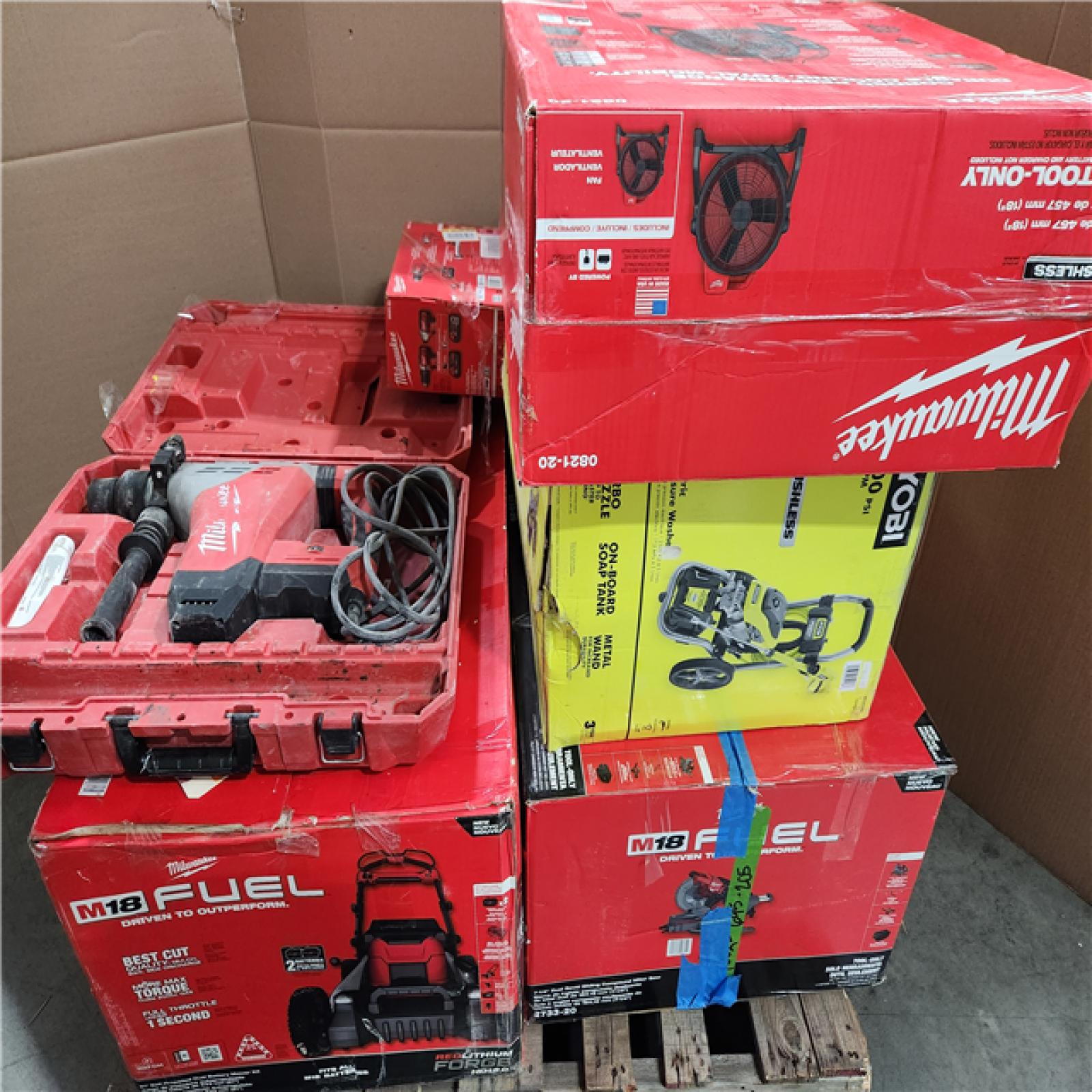 CALIFORNIA AS-IS TOOL PALLET