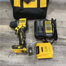 AS-IS DEWALT Atomic 20V Lithium-Ion Cordless Compact 1/2 in. Drill/Driver Kit