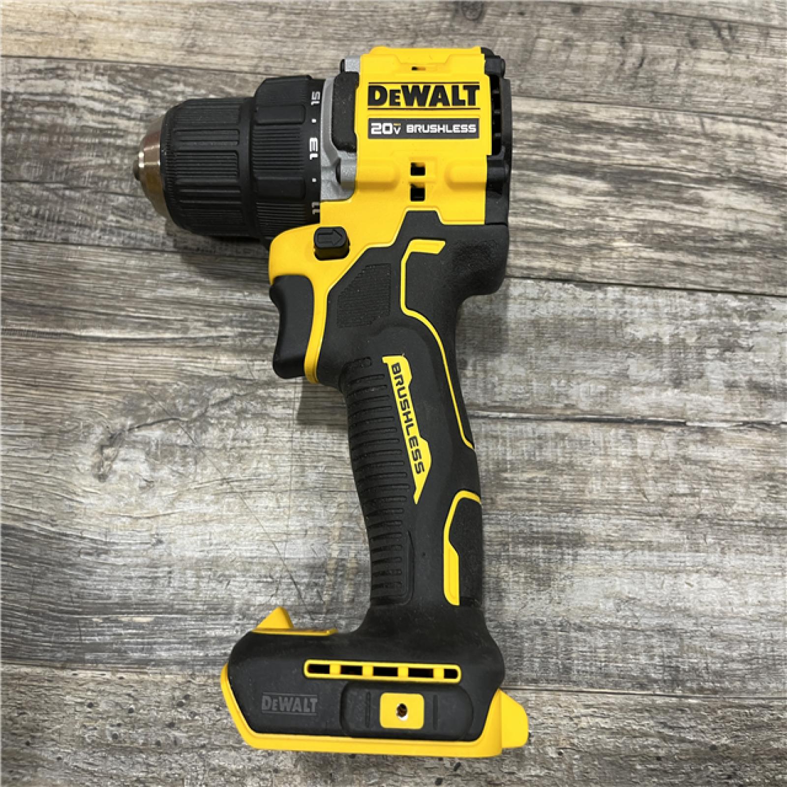 AS-IS DEWALT Atomic 20V Lithium-Ion Cordless Compact 1/2 in. Drill/Driver Kit