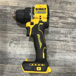 AS-IS DEWALT Atomic 20V Lithium-Ion Cordless Compact 1/2 in. Drill/Driver Kit