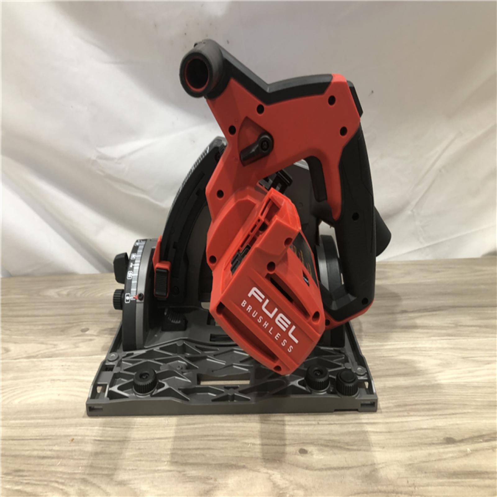 AS-IS Milwaukee M18 FUEL 18V Lithium-Ion Cordless 6-1/2 in. Plunge Cut Track Saw (Tool-Only)