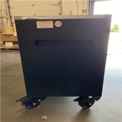 DALLAS LOCATION - AS-IS HUSKY 108 in. W x 24 in. D 9-Drawer Heavy-Duty Mobile Workbench with Stainless Steel Top/Matte Black