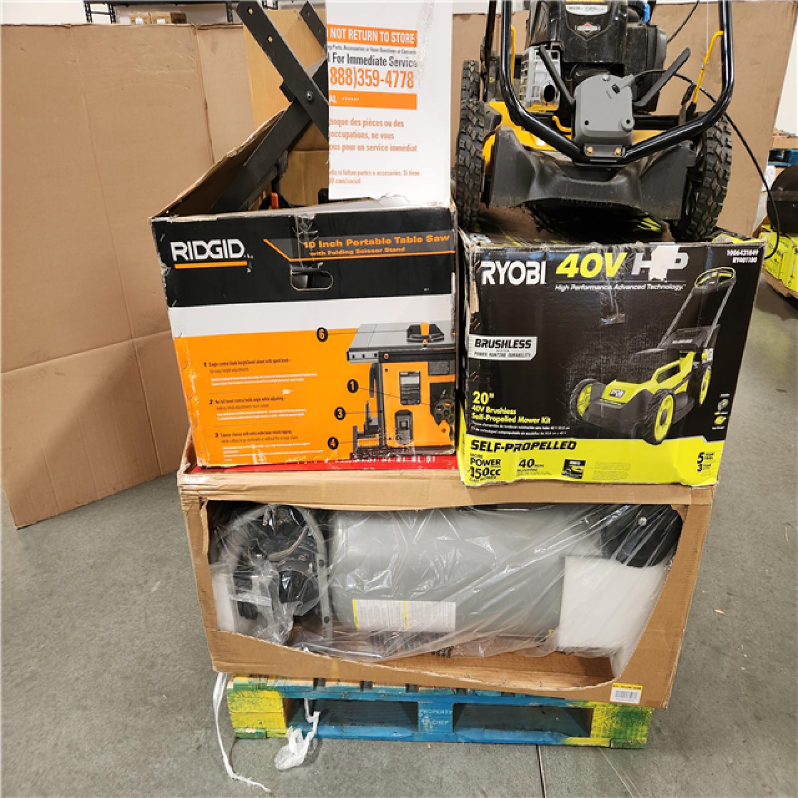 CALIFORNIA AS-IS OUTDOOR POWER EQUIPMENT