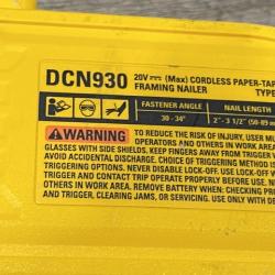 AS-IS DEWALT 20V 30 Degree Cordless Framing Nailer (Tool-Only)