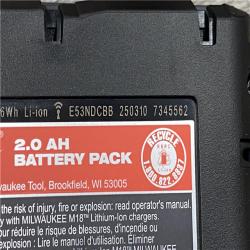 AS-IS Milwaukee 18V Lithium-Ion Brushless Cordless 1/2 in. Compact Drill/Driver Kit