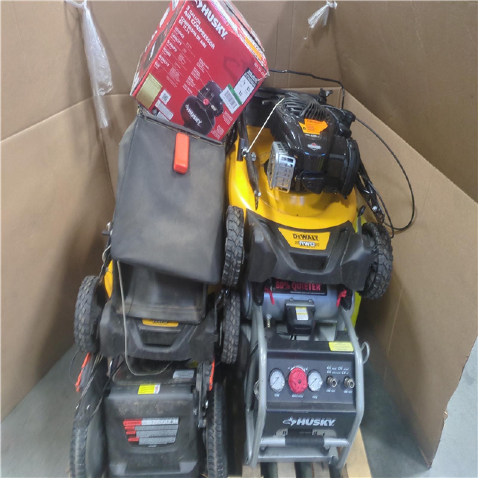 California AS-IS OUTDOOR POWER EQUIPMENT