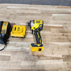 HOUSTON LOCATION - AS - IS DEWALT Atomic 20V Max Lithium-Ion Brushless Cordless Compact 1/4 in. Impact Driver Kit