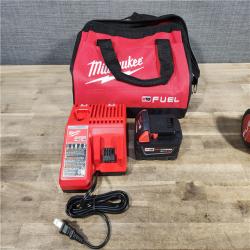 HOUSTON LOCATION - AS-IS Milwaukee M18 1/2 in. Cordless Brushless High Torque Impact Wrench Kit (Battery & Charger)