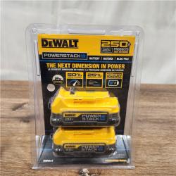 AS-IS DEWALT 20-Volt MAX POWERSTACK Compact Battery (2-Pack)