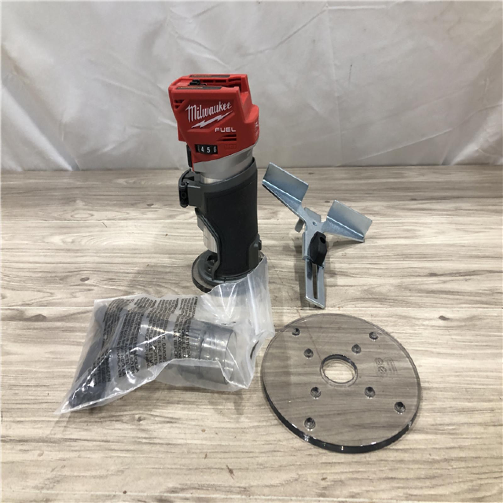 AS-IS Milwaukee FUEL 18V Lithium-Ion Cordless Compact Router (Tool-Only)