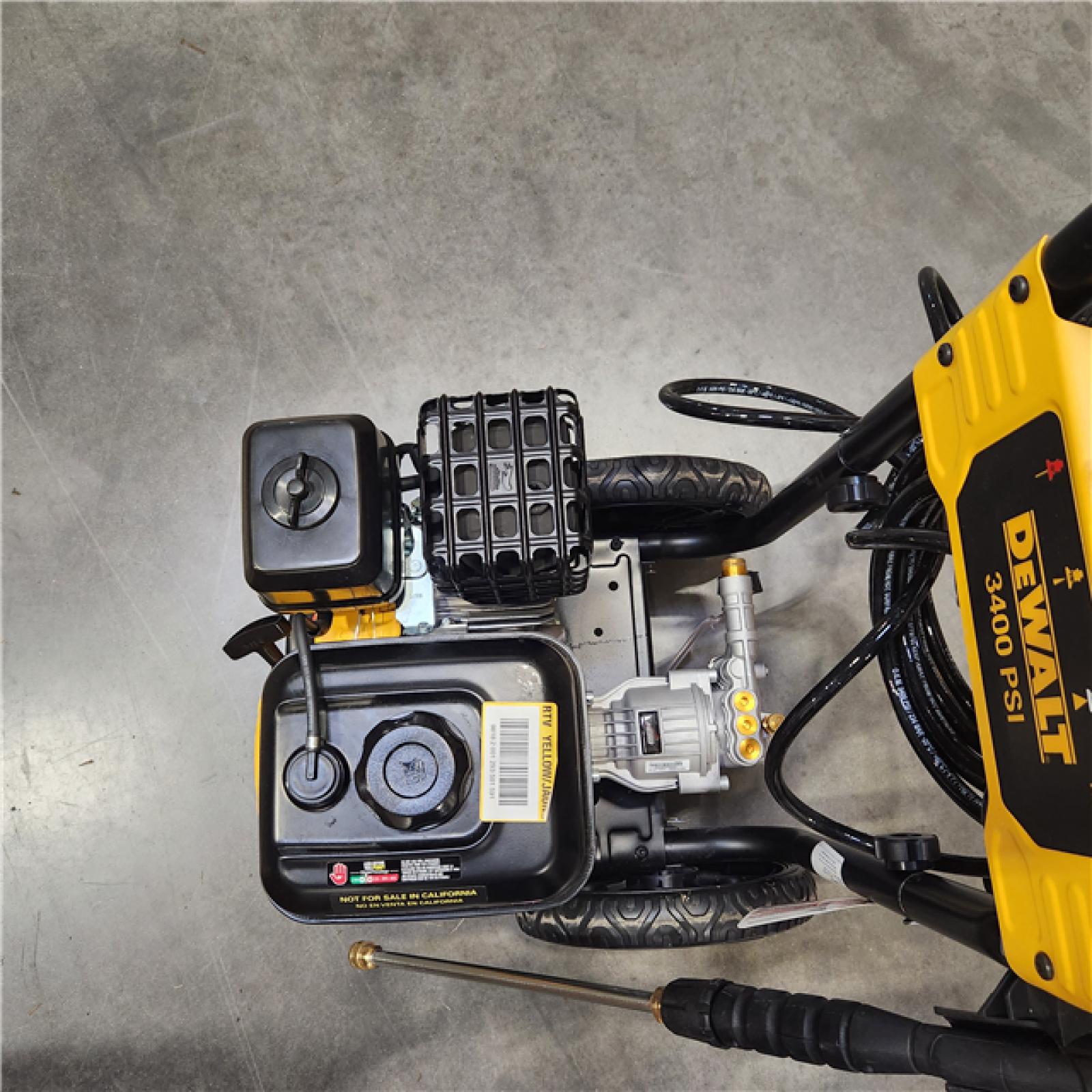 Dallas Location - As-Is DEWALT 3400 PSI 2.5 GPM Gas Pressure Washer