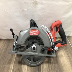 AS-IS Milwaukee  FUEL 18V Lithium-Ion Cordless 7-1/4 in. Rear Handle Circular Saw (Tool-Only)