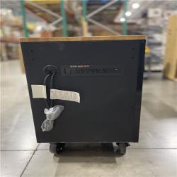 DALLAS LOCATION- AS IS- Husky Heavy-Duty 72 in. W 15-Drawer Matte Black Mobile Workbench with Wood top