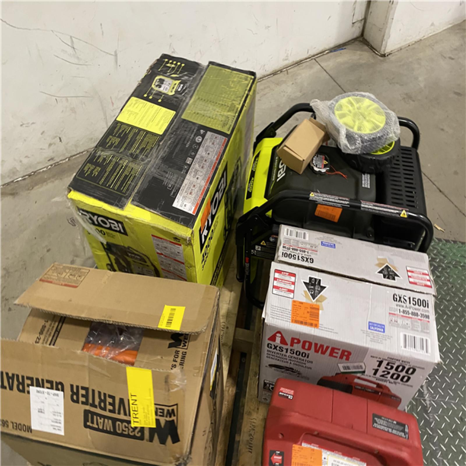 Dallas Location - As-Is Gasoline Powered Portable Generator (Lot Of 5)