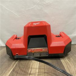 AS-IS Milwaukee  18V Lithium-Ion REDLITHIUM FORGE 8.0 Ah Battery Pack with 18V Dual Bay Simultaneous Super Charger