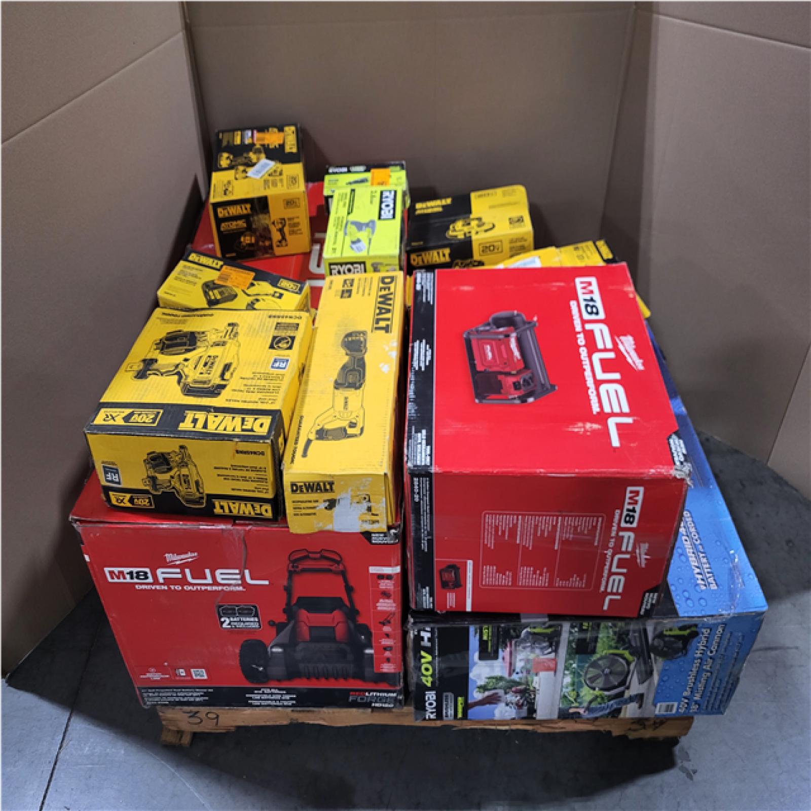 CALIFORNIA AS-IS TOOL PALLET