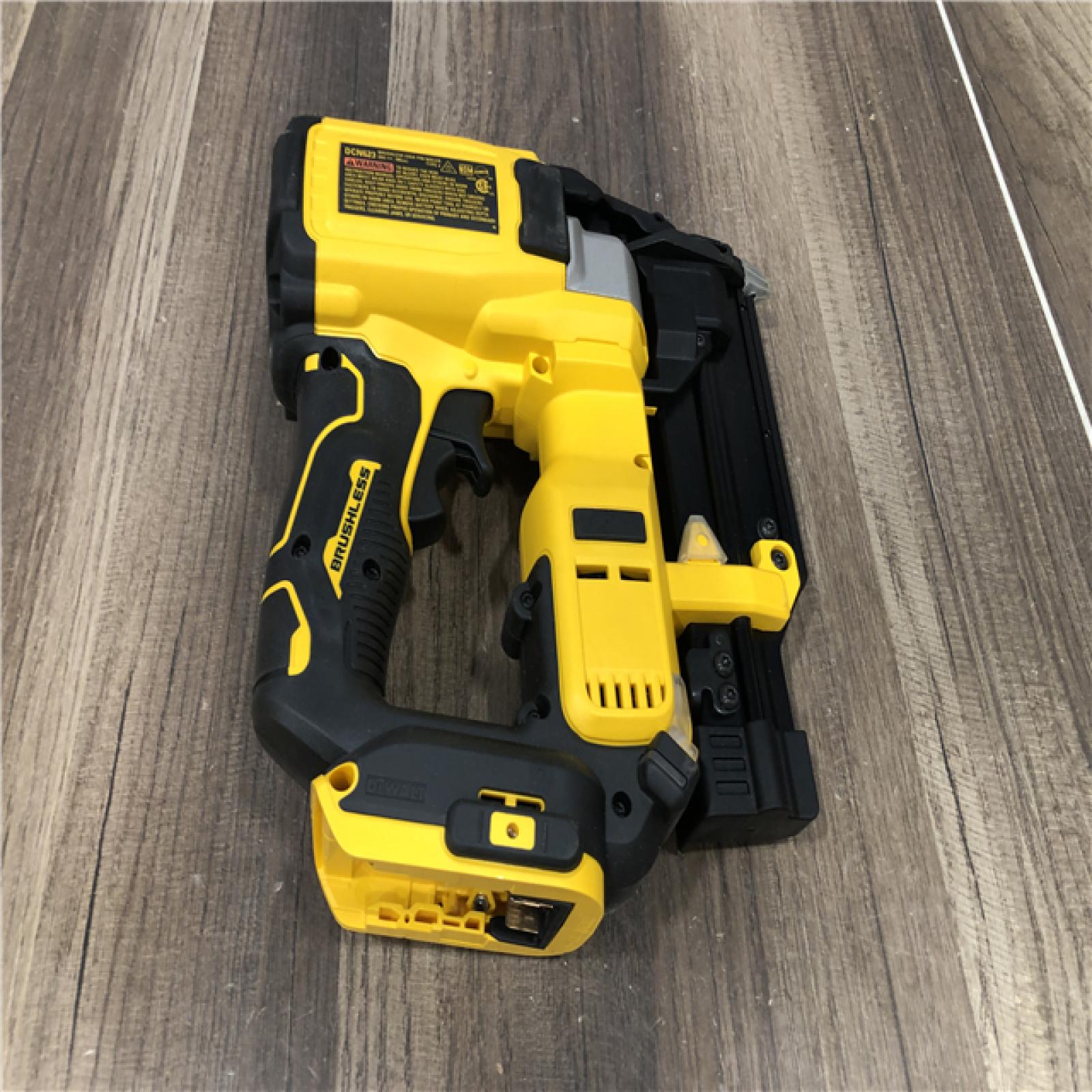 AS-IS DEWALT ATOMIC 20V MAX Lithium Ion Cordless 23 Gauge Pin Nailer Tool Only
