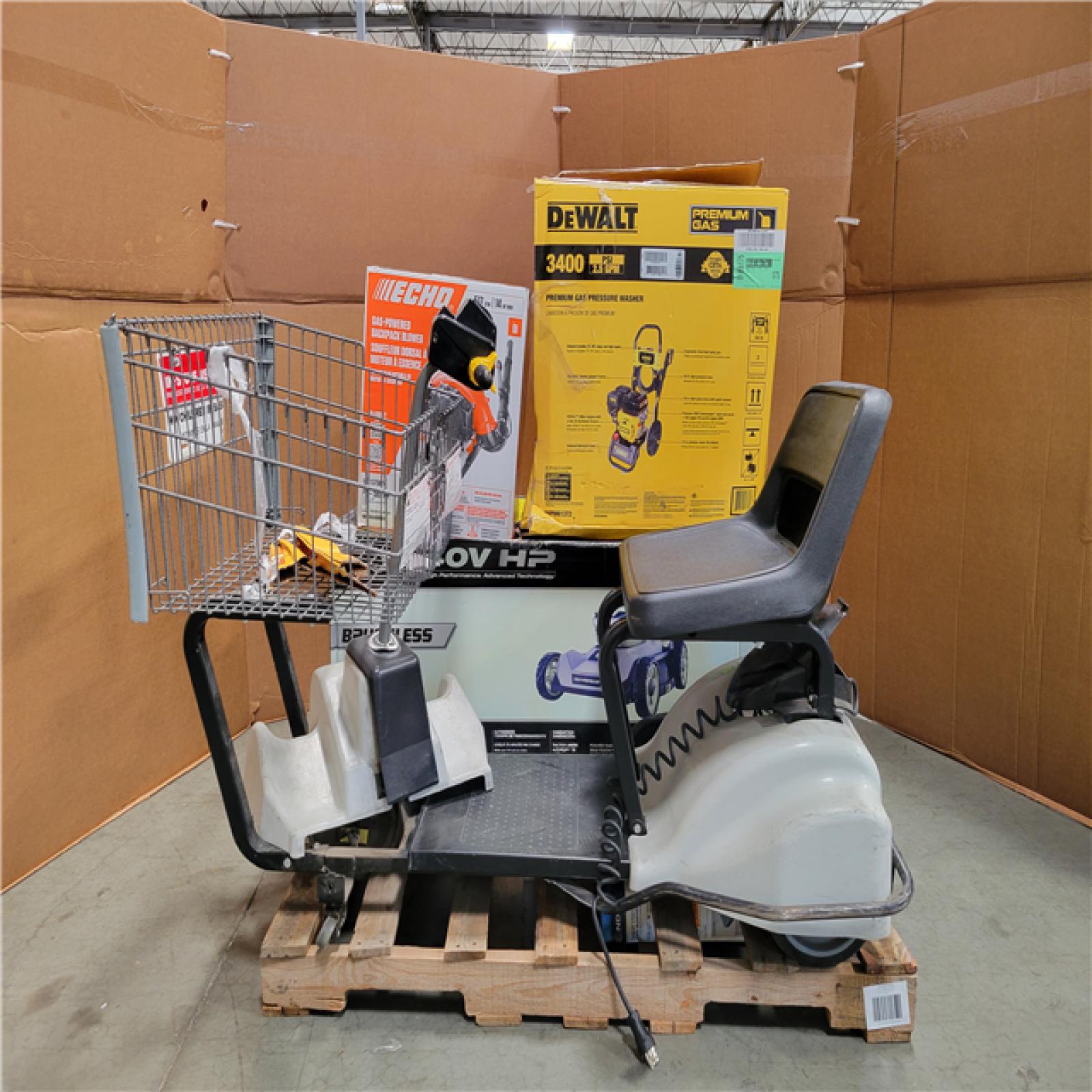 CALIFORNIA AS-IS OUTDOOR POWER EQUIPMENT