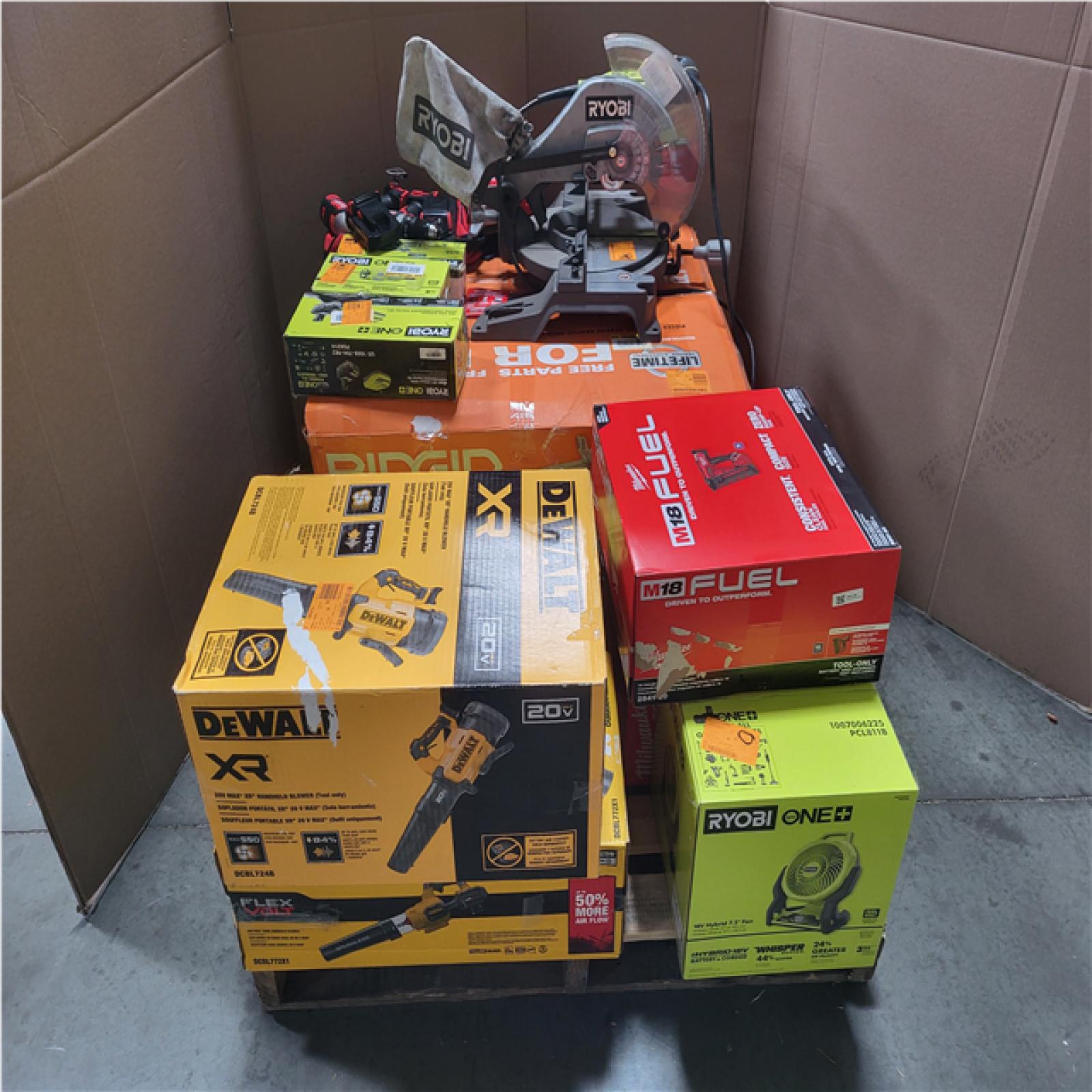 CALIFORNIA AS-IS TOOL PALLET