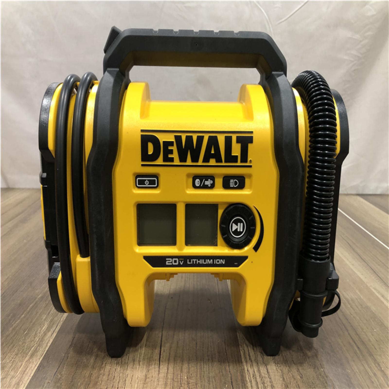 AS-IS DEWALT 20V MAX Cordless Electric Portable Inflator (Tool Only)