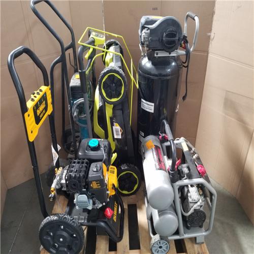 CALIFORNIA AS-IS OUTDOOR POWER EQUIPMENT