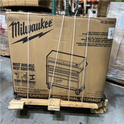 DALLAS LOCATION- AS-IS  Milwaukee Tool Storage 52 in. W x 22 in. D Heavy Duty Red Mobile Workbench Cabinet
