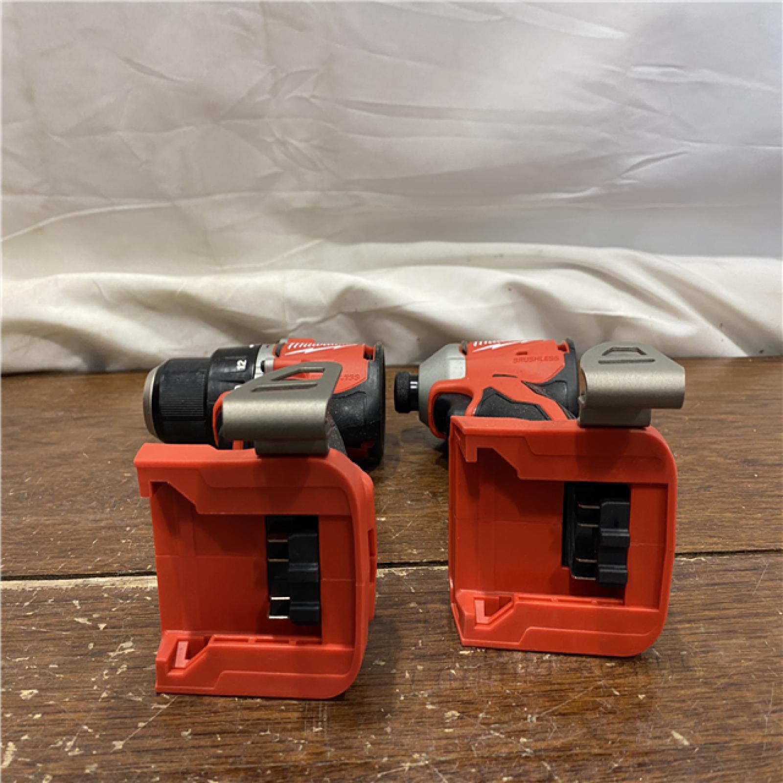 AS-IS Milwaukee M18 Compact Brushless 2-Tool Combo Kit
