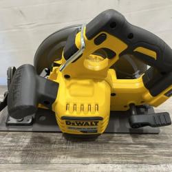 AS-IS DEWALT FLEXVOLT 60V MAX Cordless Brushless 7-1/4 in. Circular Saw with Brake (Tool Only)