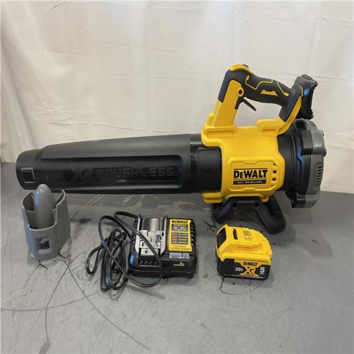 AS-IS - DeWalt Brushless Cordless Battery Powered Handheld Leaf Blower Kit