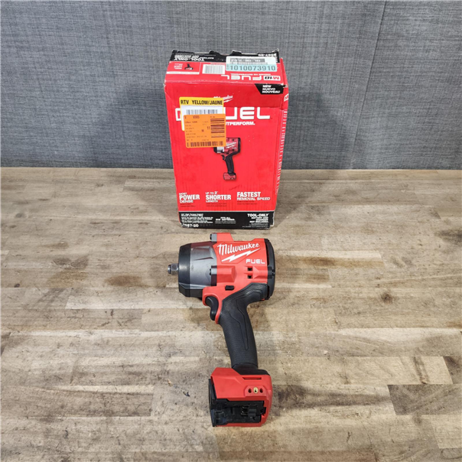 HOUSTON LOCATION - AS-IS Milwaukee M18 FUEL 18V Lithium-Ion Brushless Cordless 1/2 in. Impact Wrench with Friction Ring (Tool-Only)