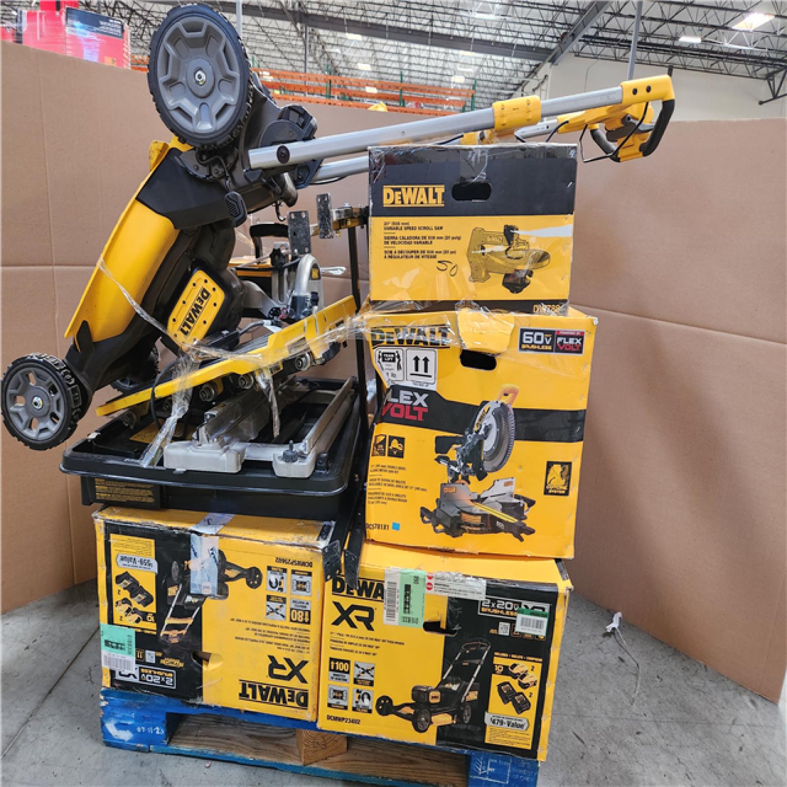 CALIFORNIA  AS-IS TOOL PALLET