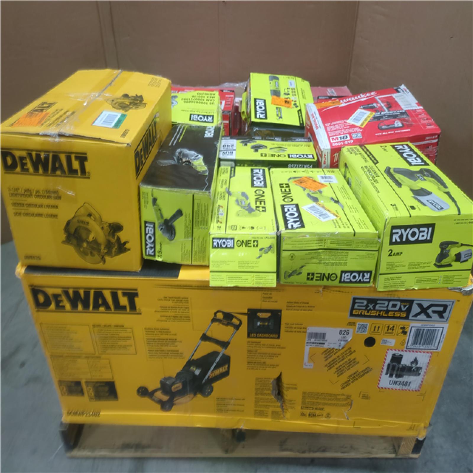 CALIFORNIA AS-IS TOOL PALLET