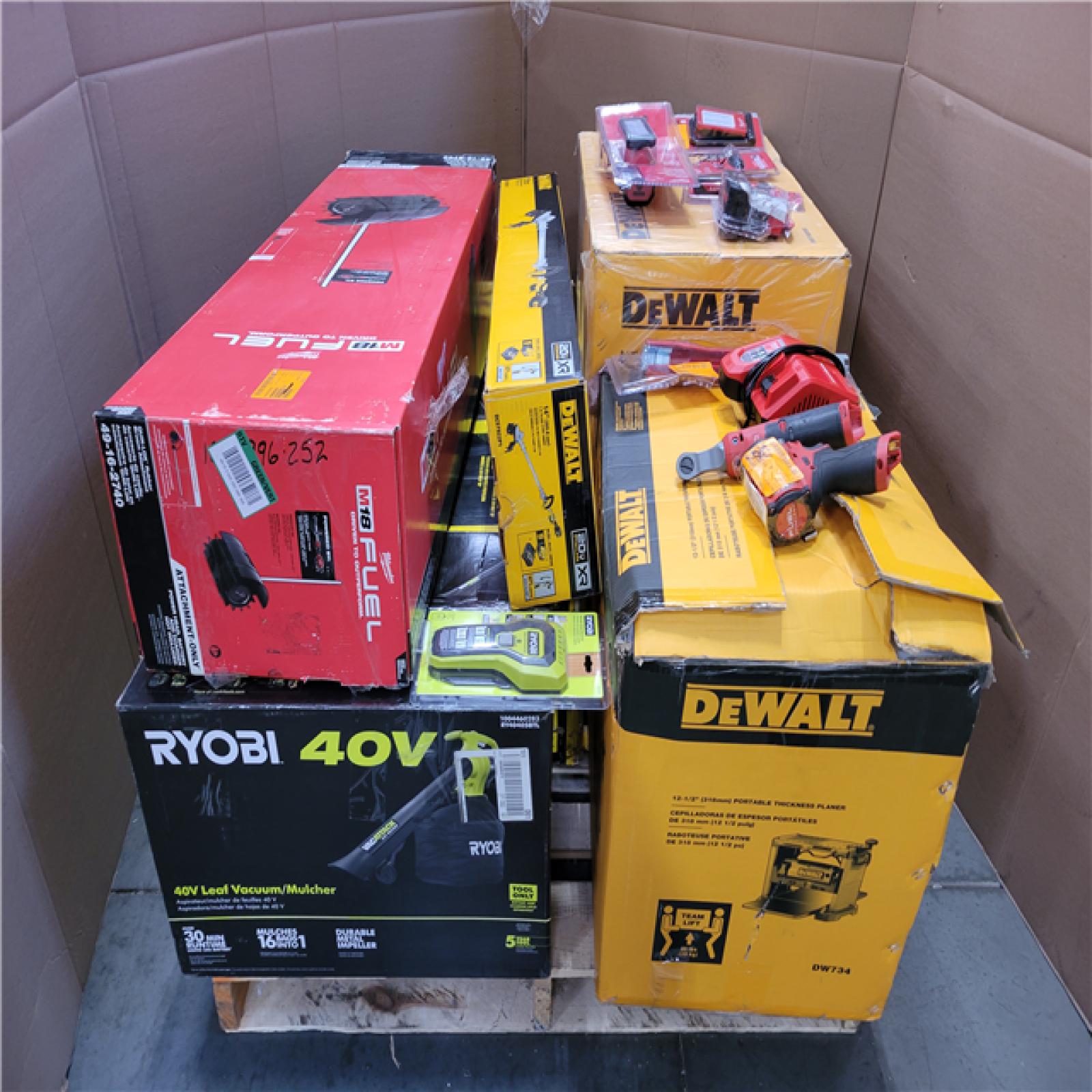 CALIFORNIA AS-IS TOOL PALLET