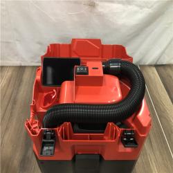 AS-IS Milwaukee FUEL 12-Volt Lithium-Ion Cordless 1.6 Gal. Wet/Dry Vacuum (Vacuum-Only)