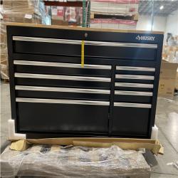 DALLAS LOCATION- AS-IS HUSKY Modular Tool Storage 52 in. W x 20 in. D Standard Duty Black Mobile Workbench Cabinet