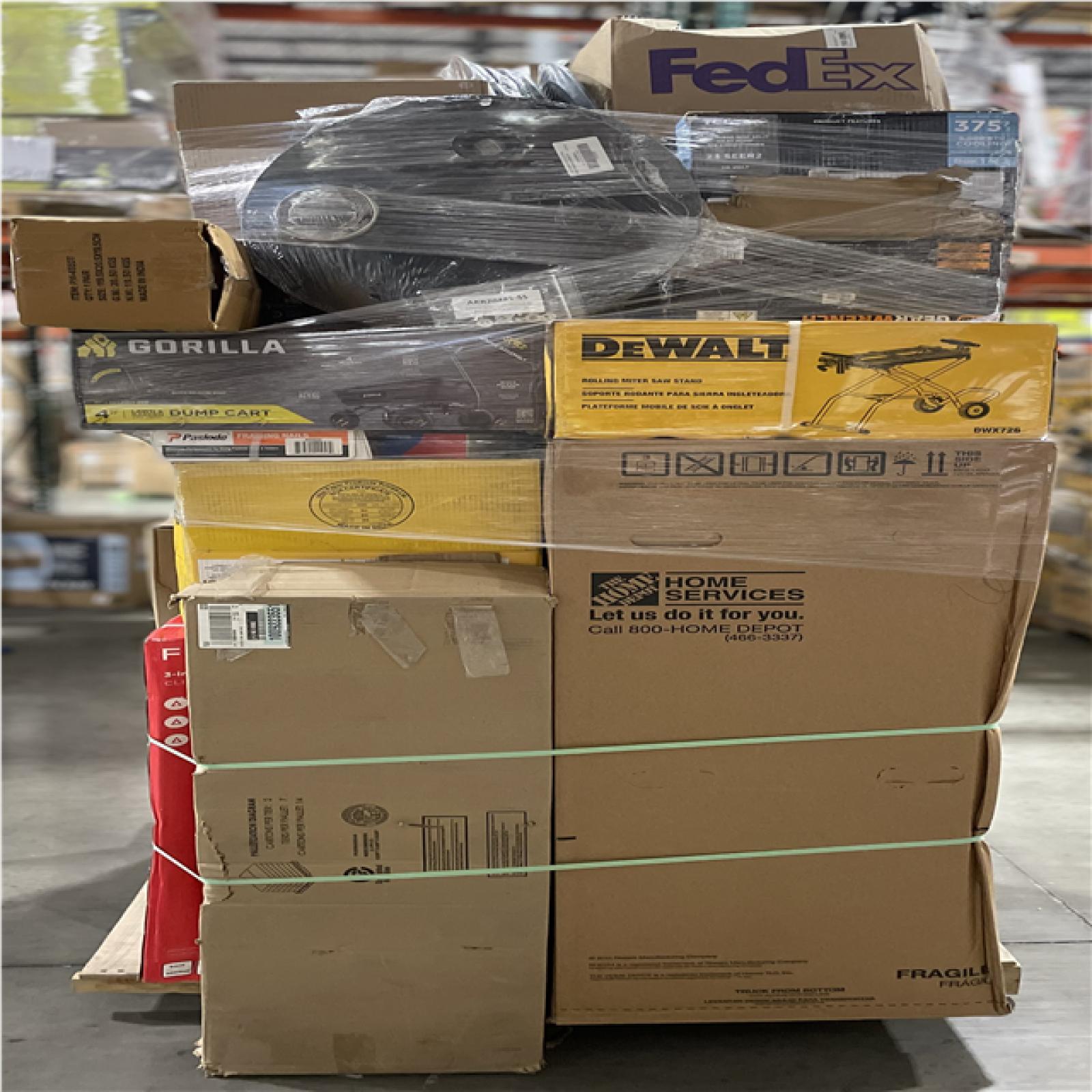 DALLAS LOCATION- AS-IS HOME IMPROVEMENT PALLET