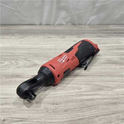 AS-IS MILWAUKEE 2457-20 .38 in. M12 Cordless Ratchet (Tool-Only)